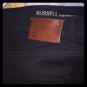 Pair of men’s DL black jeans